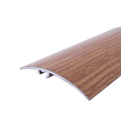 Profil aluminiu de trecere, cu surub ascuns, stejar, 900 x 41 mm