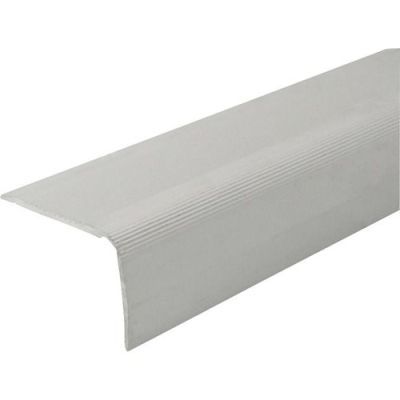 Profil aluminiu pentru treapta, Profiline argintiu, 40 x 25 mm, 2.70 m