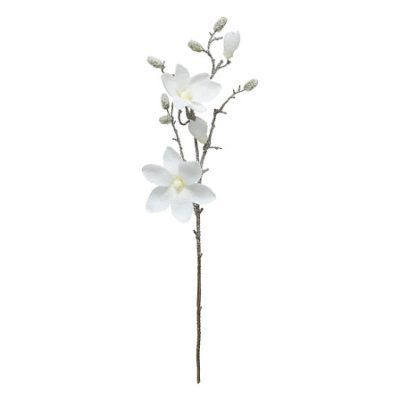 Ramura superioara Magnolia 66 cm alba 199355