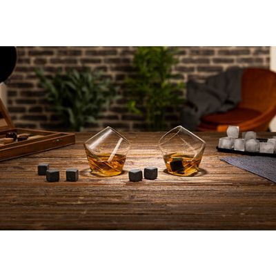 Set 2 pahare de whisky cu piatra 188849