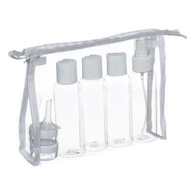 Set 7 recipiente calatorie, transparente, 100ML 130030a