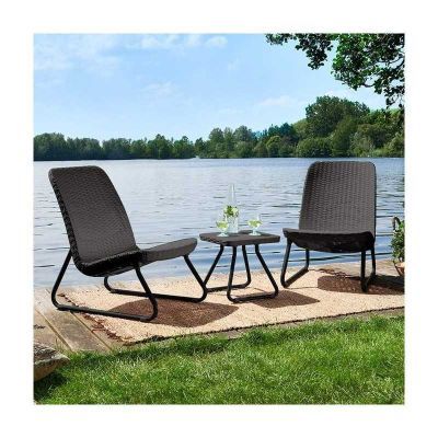 Set mobilier de gradina rio patio whiskey brown