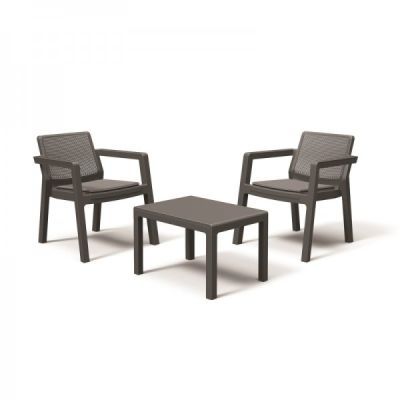 Set mobilier gradina graphite Keter Emily