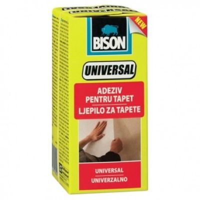 Adeziv pentru tapet universal Bison, alb, 150 g