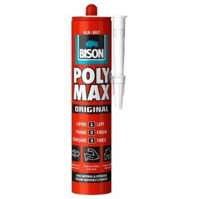 Adeziv și etanșeizant universal Bison Poly Max Original alb 465 g