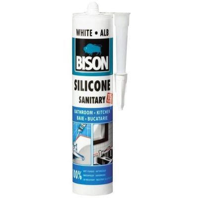 Silicon sanitar alb Bison 280ml