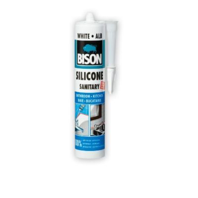 Silicon sanitar, bej, Bison, interior / exterior, 280 ml