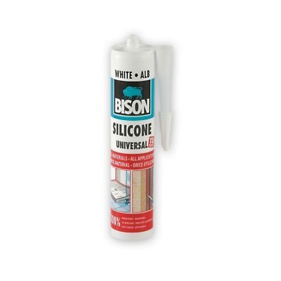 Silicon universal alb Bison 280ml