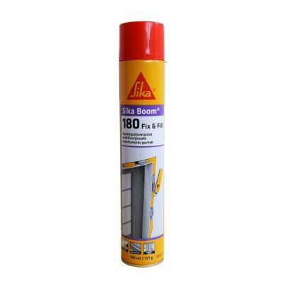 Spuma poliuretanica de uz general, cu aplicare manuala, Sika Boom-180 Fix & Fill, 750 ml