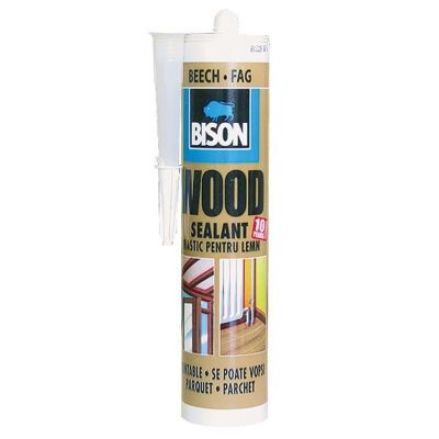 Mastic pentru lemn si parchet, Bison Wood Sealant, fag, 300 ml