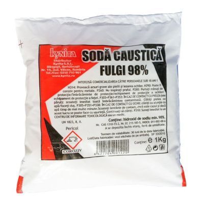 Soda caustica 1KG CAL I