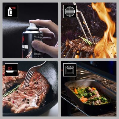 Spary antiaderent pentru gratar/ grill fara miros 250 ml 2947