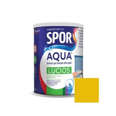 SPOR AQUA EMAIL LUCIOS GALBEN SOLAR 0.6L 4000608