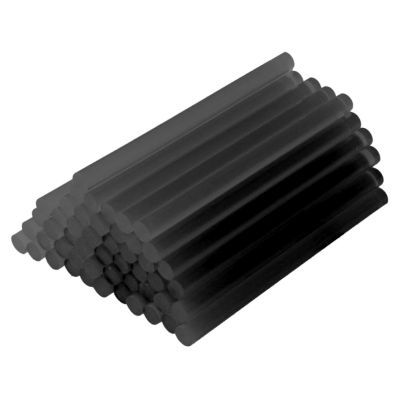 Batoane de silicon 7.2 x 200 mm 8 buc/set, negru