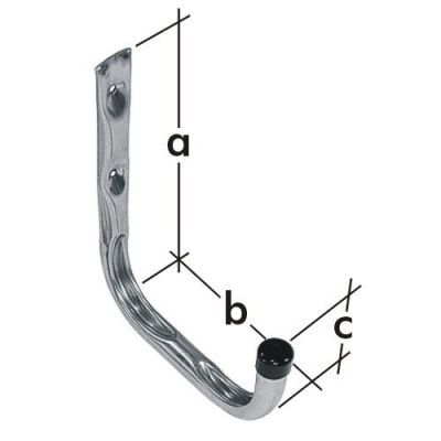 Carlig simplu tip U 140x120x55mm-5812