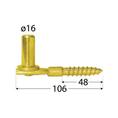 Cw 16/106 pivot balama insurubat FI 16mm/106mm 8307