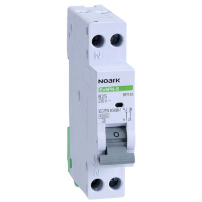 Siguranta automata 1P+N 4.5KA 25A Noark 101586