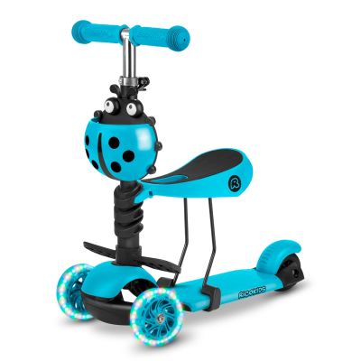 Trotineta cu trei roti Ricokids Buggy - turcoaz 765302