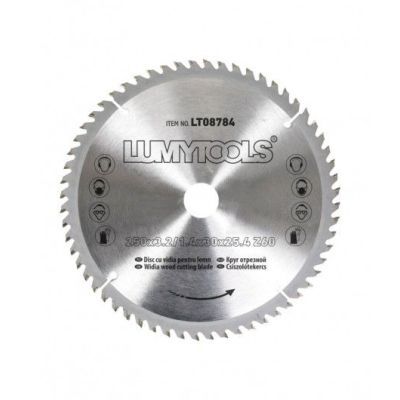 Disc cu Vidia pentru lemn 250/30/25.4 - LT08784