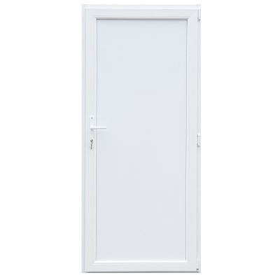 Usa exterior Panel alb maner dublu 78X1880 DR prag aluminiu 6043300