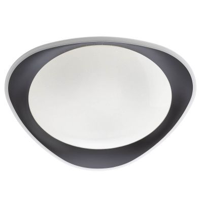 Plafoniera LED Verena, 24W, lumina neutra, negru + alb