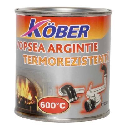 VOPSEA SILICONICA TERMOREZISTENTA KOBER, ALUMINIU, 0.2L