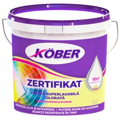 Baza Zertifikat vopsea lavabila alba - V8003-p15l