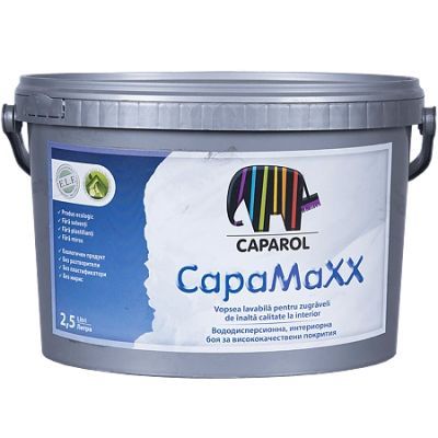 Vopsea lavabila interior Caparol CapaMaxx, alb, 15 l