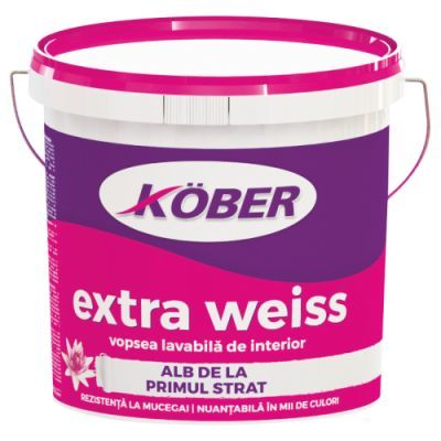 Vopsele lavabile extra Weiss vopsea lavabila - V4220-p8.5l