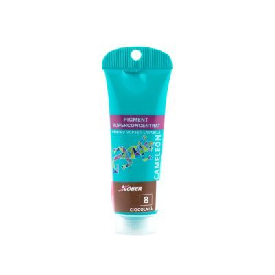 Pigment Kober, superconcentrat, ciocolata SCP8 - F, pentru vopsea lavabila, 30 ml