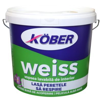 Vopsele lavabile vopsea lavabila Weiss - V8611hu-p8.5l