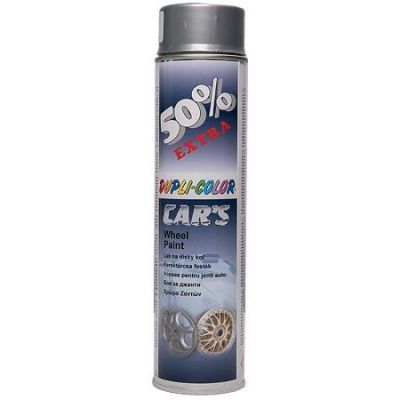 Spray vopsea pentru jante auto, Dupli-Color, argintiu, exterior, 600 ml