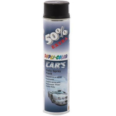 Spray vopsea auto, Dupli-Color, negru mat, interior / exterior, 600 ml