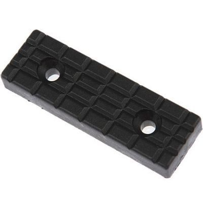 Y-011 picior plat plastic Negru