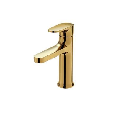 Washbasin Faucet DECK-MOUNT inverto 1 Handle GOLD+HANDLE Gold S951-297