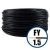 H07v-u 1X1.5 (25M) Negru