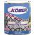 Vopsea Alchidica Pentru Metal Kober Micaceu, Efect Fier Forjat, Interior / Exterior, Brun Fumuriu, 2.5 L