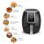 HB2355 Friteuza Airfryer Display Lcd 3.5l HB-2355