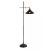 Lampadar Metal Negru Alama Antic Reglabil Intrerupator 15053s