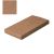 Capac Gard Petra Robusto 47x20x5 Cm, Maro Deschis