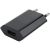 Usb Charger 1A (5W) BLACK-COMPACT USB Power Supply With 1ZUSB Connector Psup-usb-w110bk-gbay