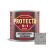 Vopsea Alchidica/email Protecta 3 In 1, Gri Metalic Texturat, Interior/exterior, 0,5 L